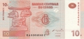Congo Democratic Republic 10 Francs, 30. 6.2003